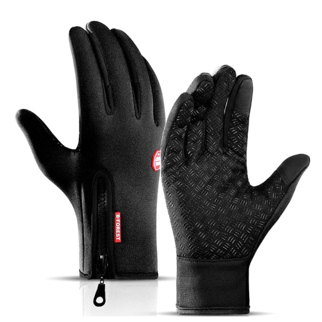 Moto Touch Screen Motorbike Racing Riding Gloves Winter Motorcycle Gloves Winter Thermal Fleece Lined Waterproof Heated Guantes